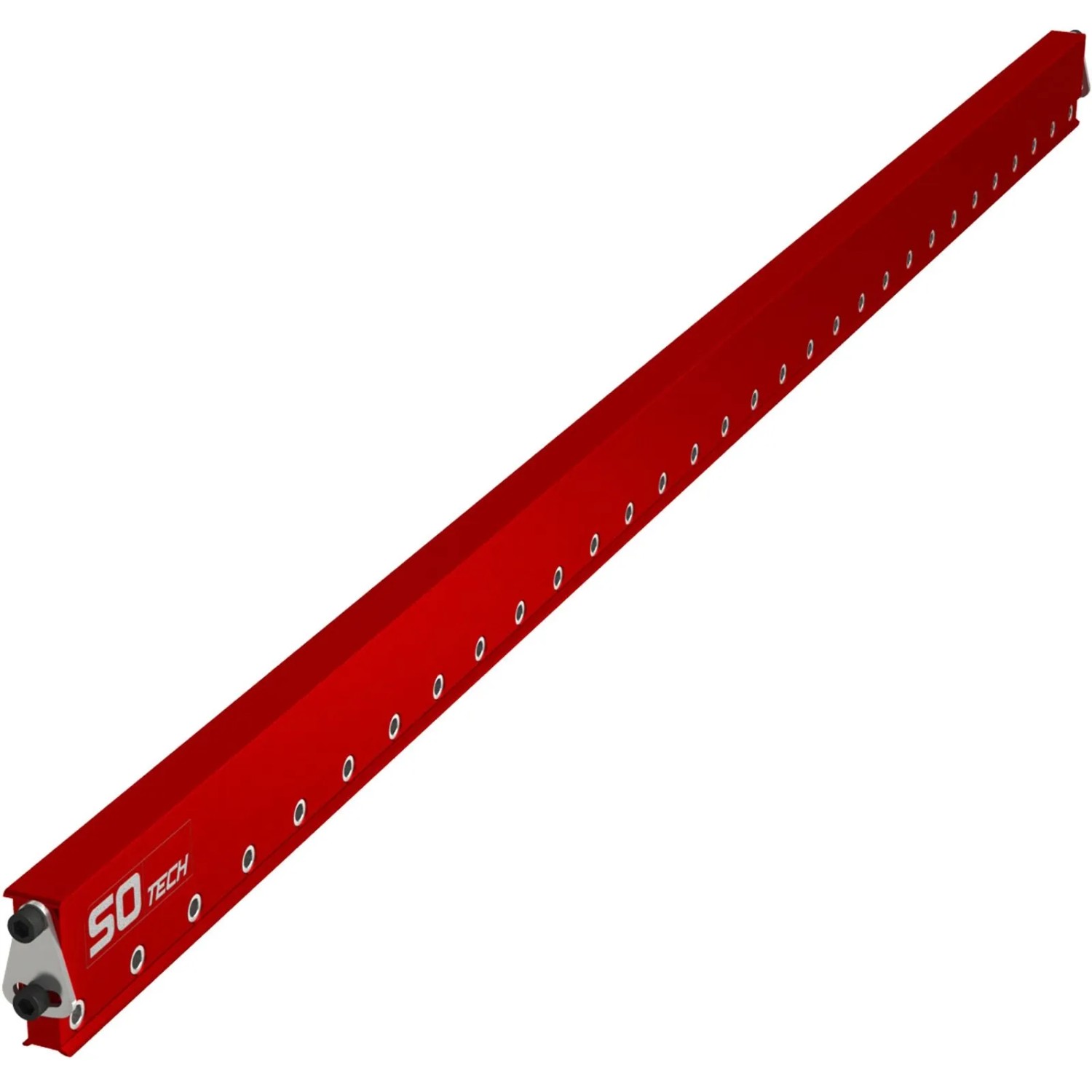 SOTECH Präzisions Bohrschablone BS-32-1000 979 x 46,5 x 17 mm für 32 mm Lochreihen Bodenträger Topfband Montageplatten und Schubladenauszüge