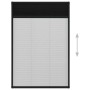 vidaXL Insektenschutz-Plissee für Fenster Aluminium Anthrazit 80x160cm 148668_5