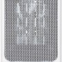 Weißer Keramik-Heizlüfter Nagu mit LED-Anzeige, 2000 W, für elektrische Heizgeräte.