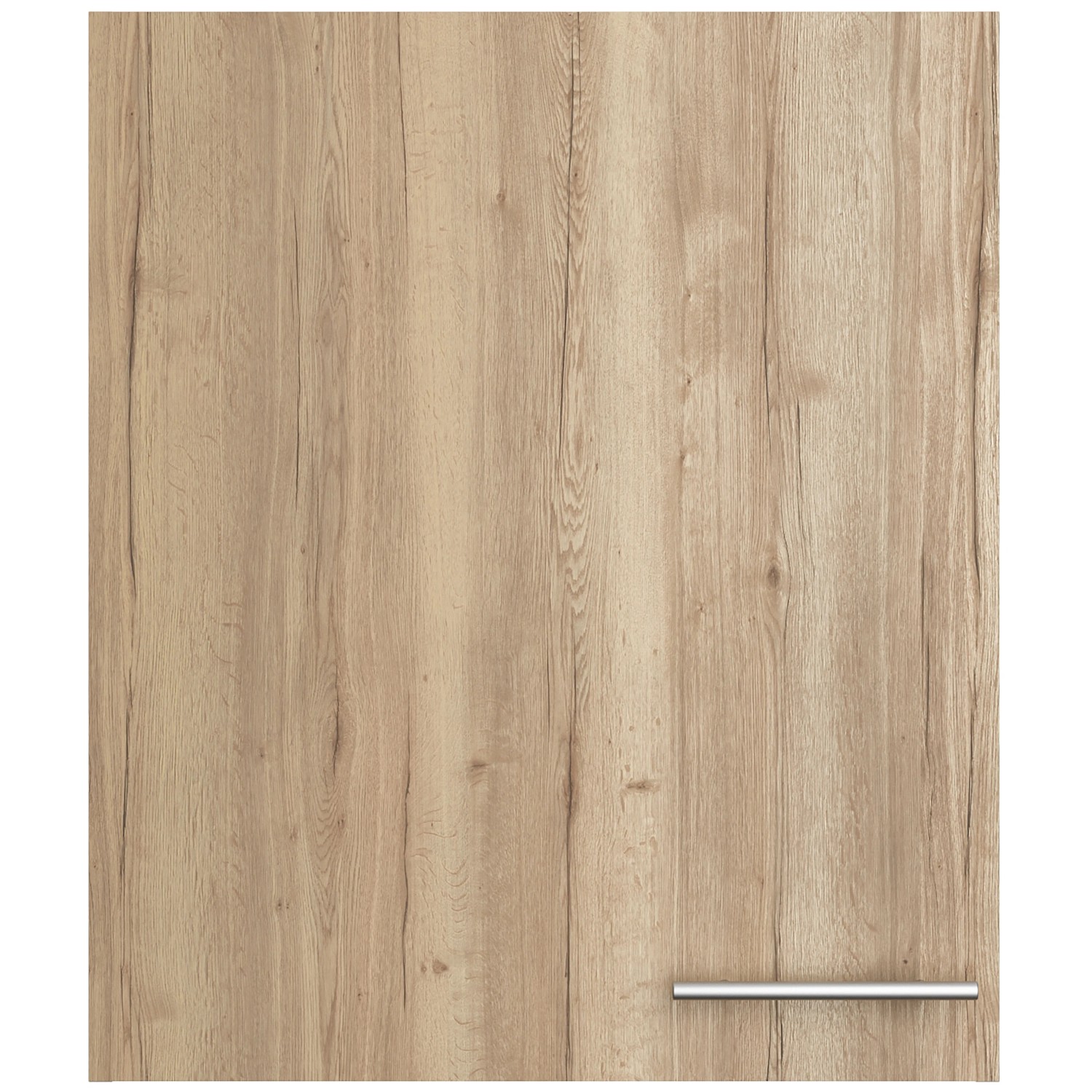 Optifit Hochschrank Erik290 in Wildeiche Optik, Küchen Hängeschrank mit Griff.