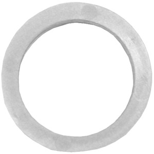 Transparente Alpertec Nylonlagerbuchse für Türbeschläge, 18x20x0,8 mm.