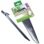 Zeltheringe (5 Stk.) mit Spannhaken für Camping & Outdoor.