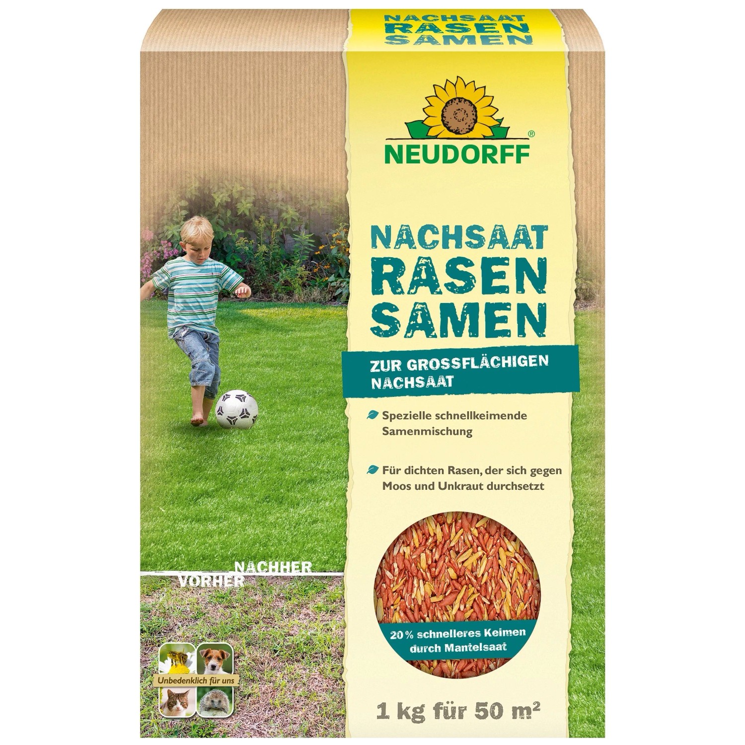 Neudorff Nachsaat-Rasensamen 1 kg