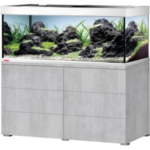 Eheim Aquarium-Kombination Proxima 325 ClassicLED Urban, 325 l, mit Unterschrank in Betonoptik.