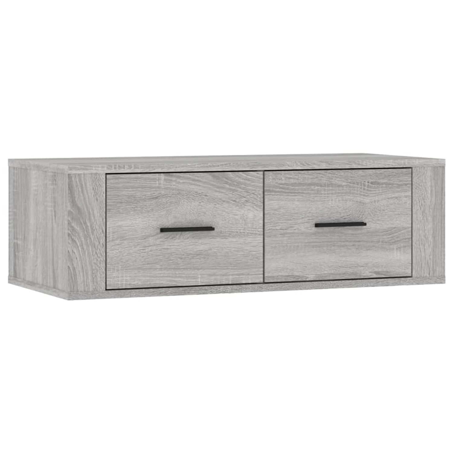 Vidaxl Tv-wandschrank Grau Sonoma 80x36x25 Cm Holzwerkstoff günstig online kaufen