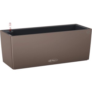 Lechuza Balconera Color 50, Muskat, 50 cm. Balkonkasten mit Bewässerungssystem und Wasserstandsanzeiger.