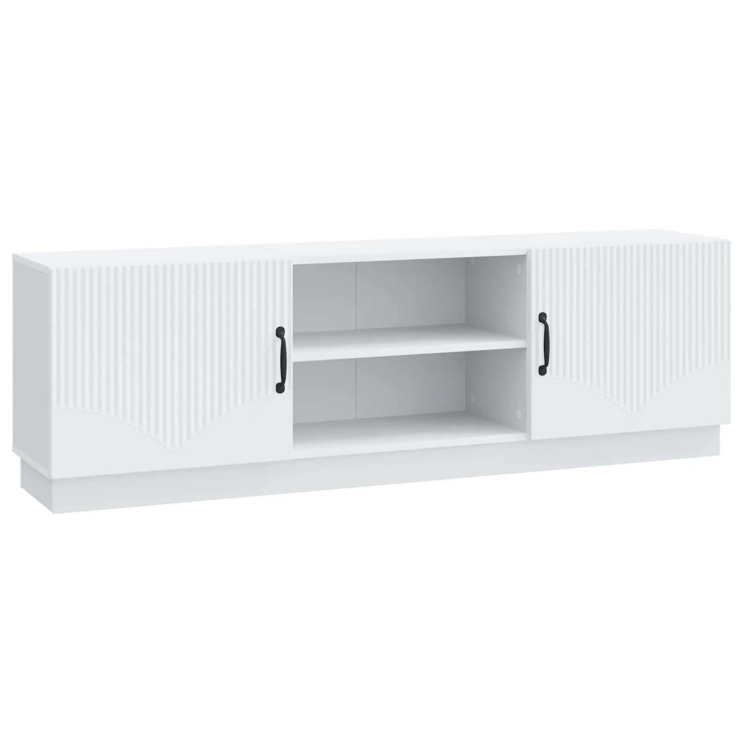 vidaXL TV-Schränk Weiß 150 x 31 x 47 cm Holzwerkstoff 895375