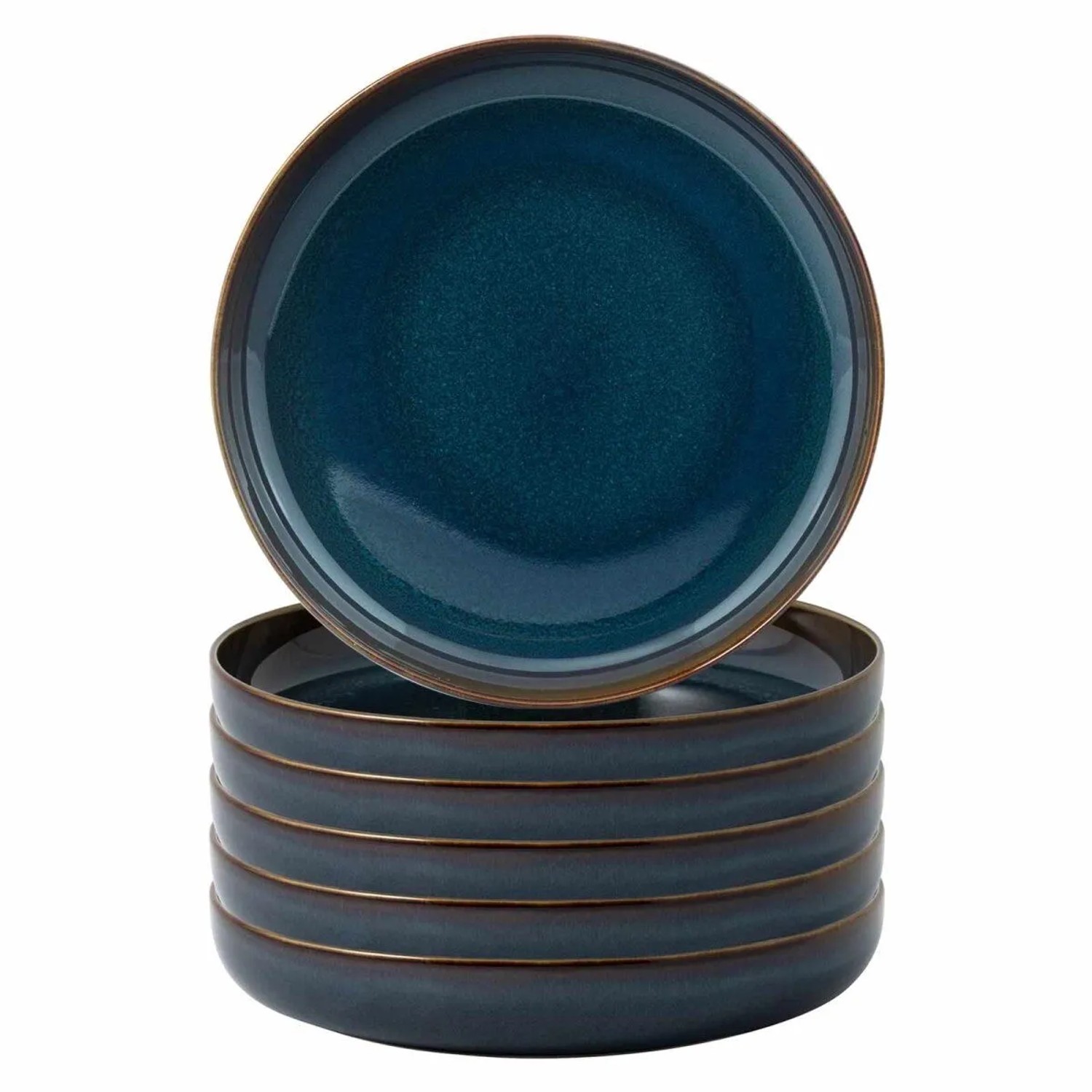 like. by Villeroy & Boch Crafted Suppenteller 21,9 cm 6er Set Denim