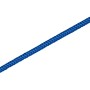 Blaues, geflochtenes PP-Seil (Ø 8 mm) als Meterware.
