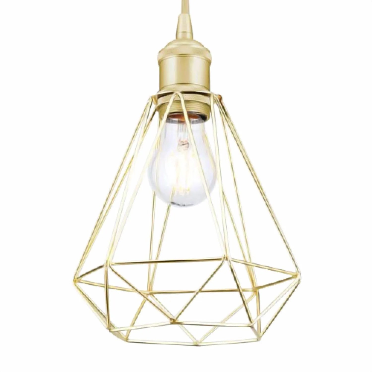 Orion Lightstyle Lampenschirm Gestell Gold Metall Retro Ø 18,5 cm H 19,5 cm E27