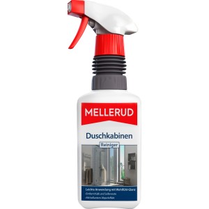 Mellerud Duschkabinenreiniger 0,5 l mit Sprühkopf zur Reinigung von Duschkabinen.