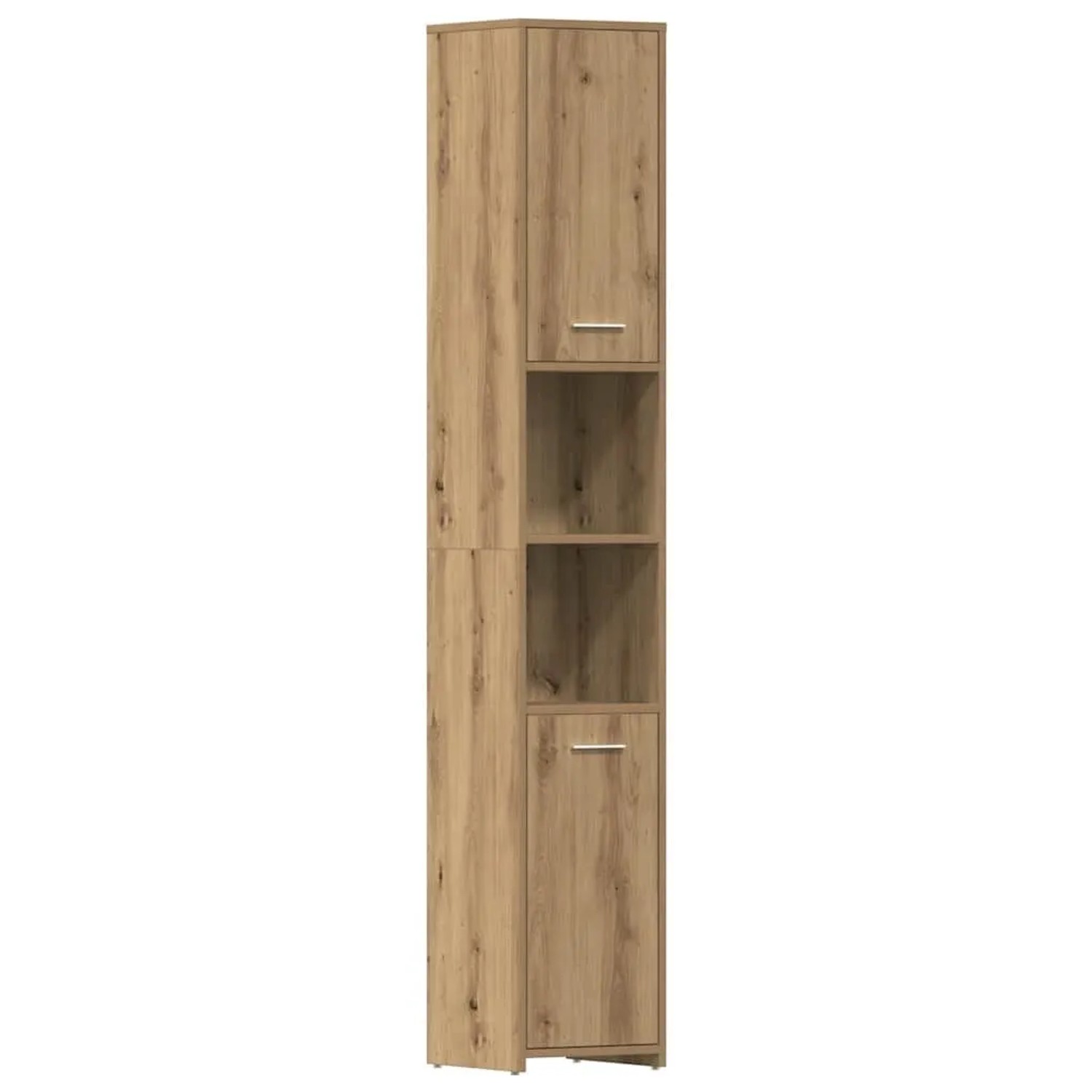 vidaXL Badschrank Artisan-Eiche 30x30x183,5 cm Holzwerkstoff 859394 günstig online kaufen