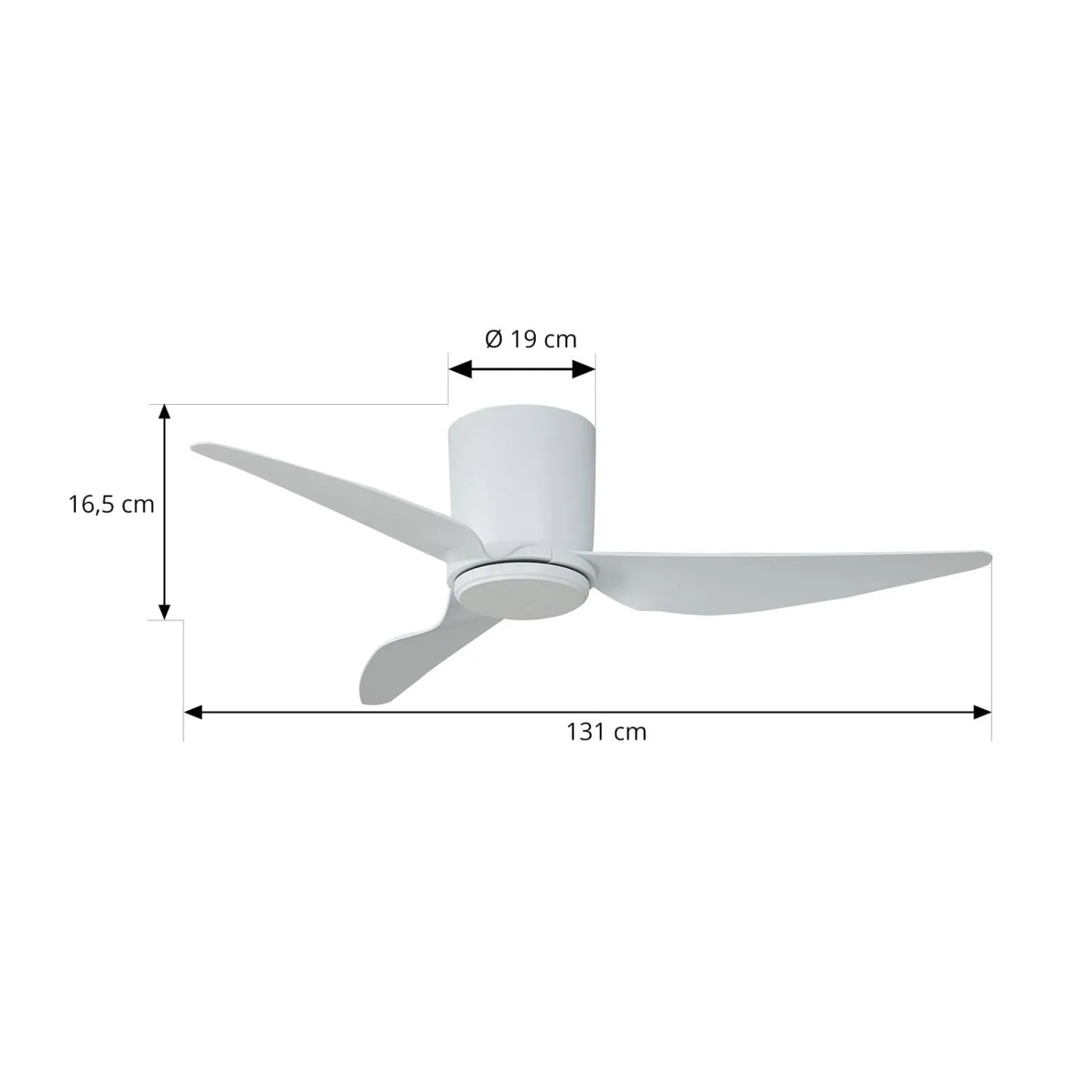 Lindby Aulo 10022117 mit Leselampe Modern in Weiß aus Metall Wohnzimmerleuchte_4