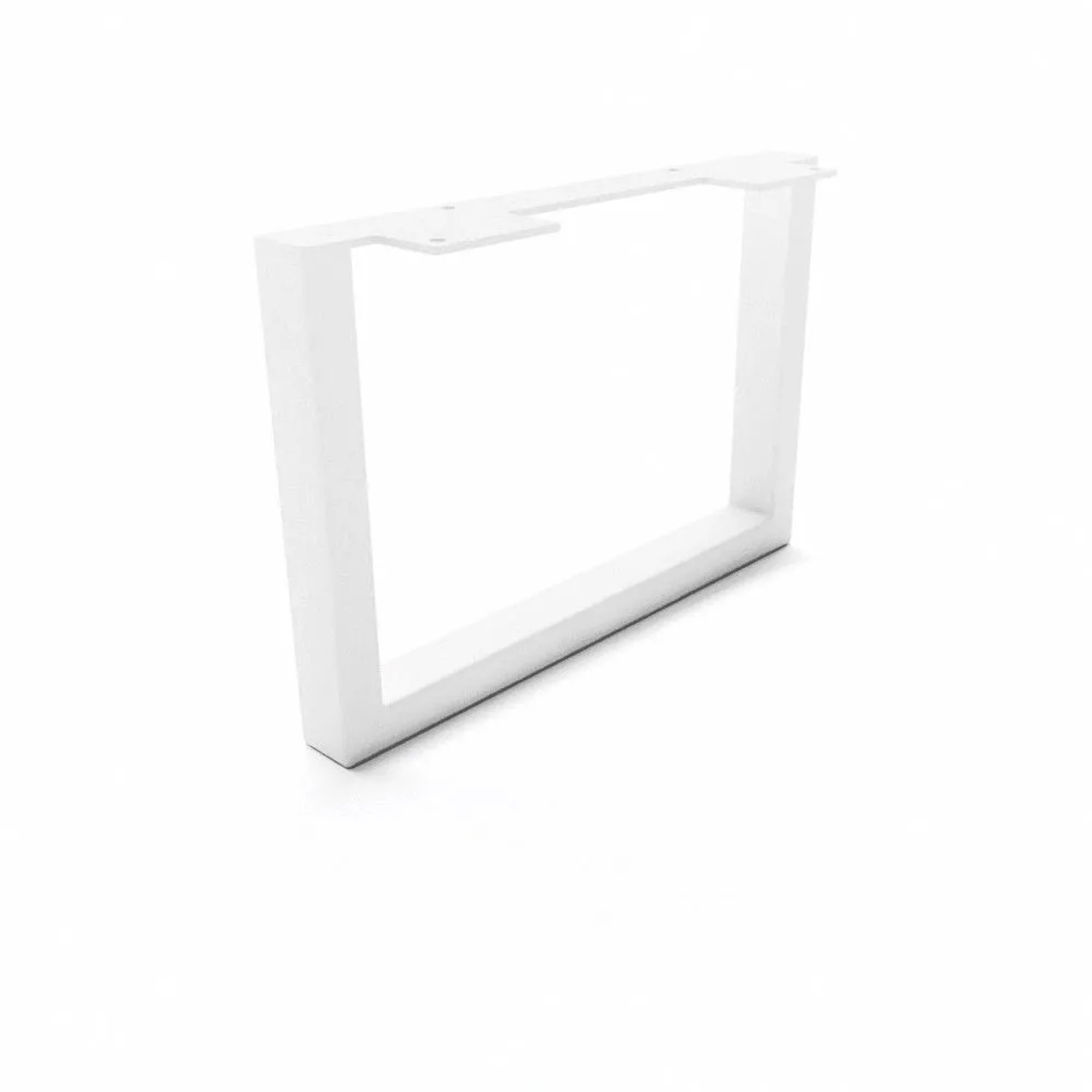 HEVVA Möbelbein GRAZ 20 cm Hoch 30 cm Tief 1 Stück Weiß