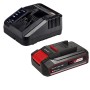 Einhell Power X-Change Akku 2,5 Ah und Ladegerät für Akkuschrauber Set.