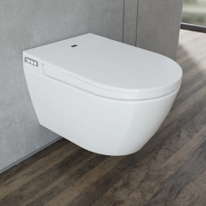 Bernstein DUSCH-WC 540PRO Weiß Komplettset mit Sitzheizung & Sterilisator