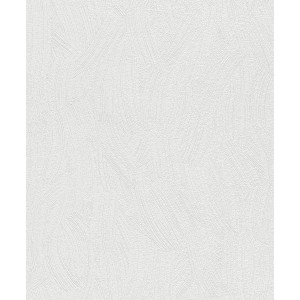 Weiße Rasch Vliestapete Wallton mit Putzstruktur, geeignet zum Überstreichen.
