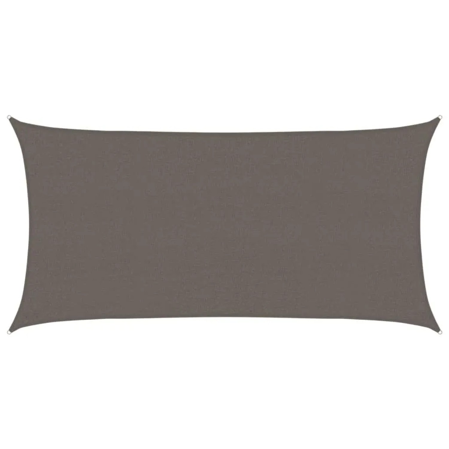 vidaXL Sonnensegel 160 g/m² Anthrazit 2,5x5 m HDPE 311071