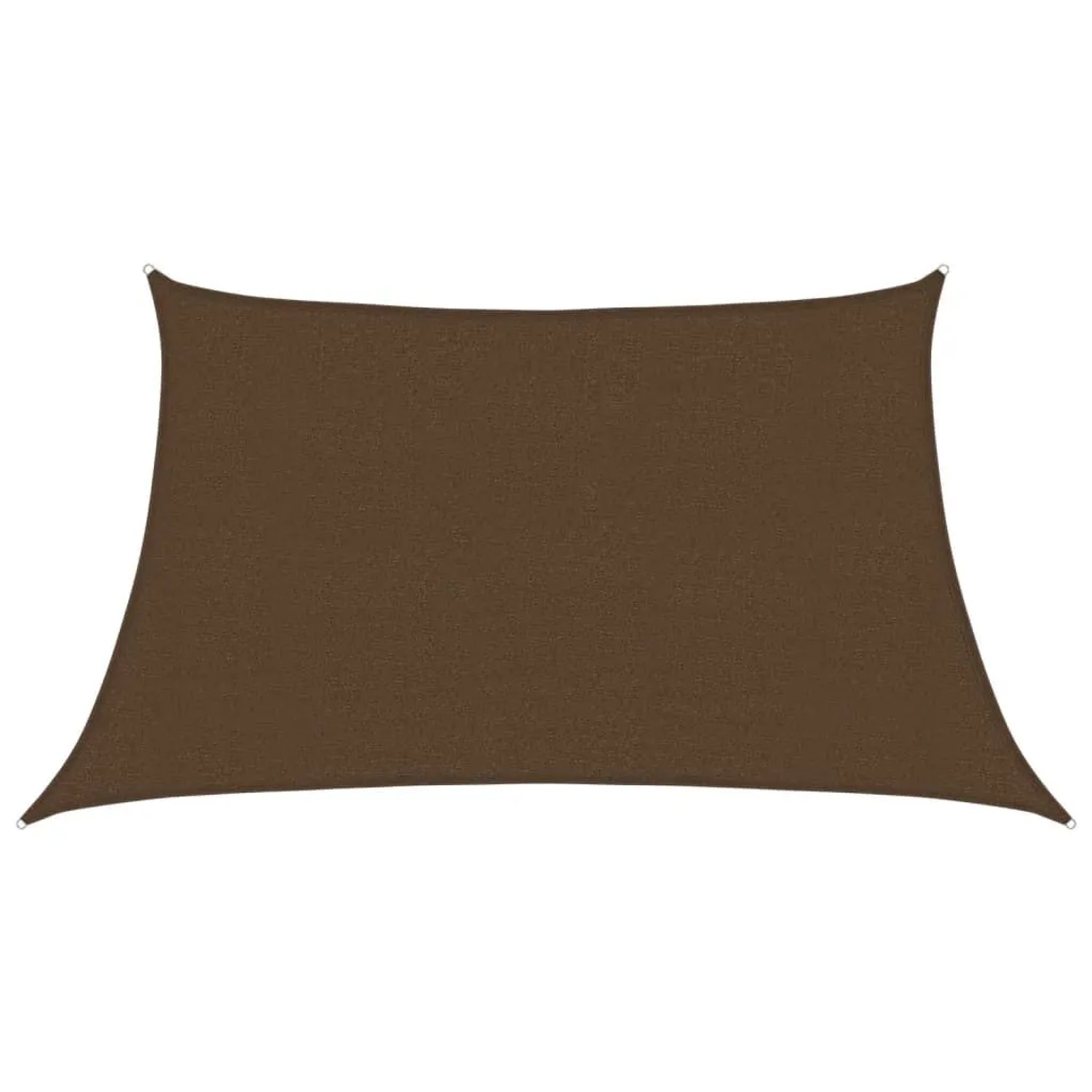 vidaXL Sonnensegel 160 g/m² Braun 3/4x2 m HDPE 311818
