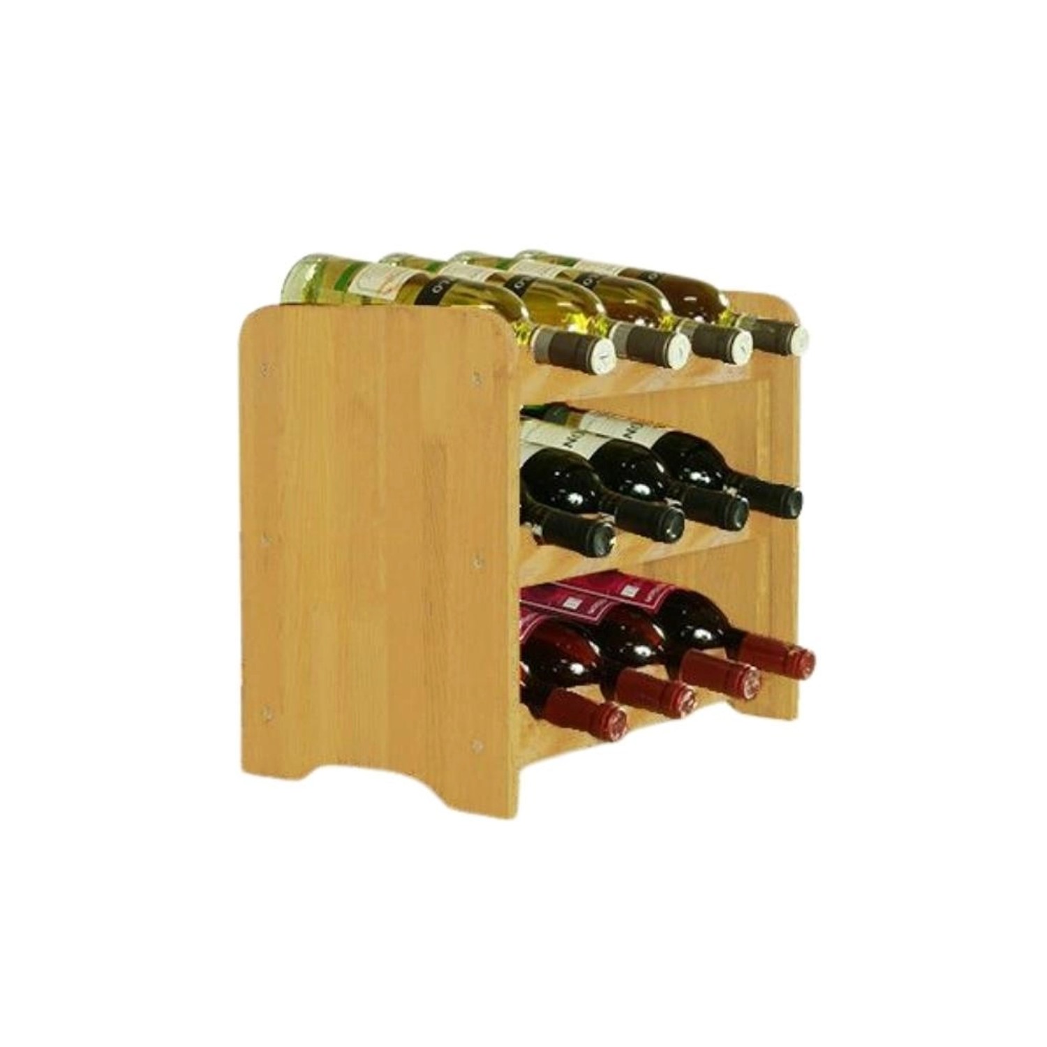 PROREGAL Weinregal Pinotwine C HxBxT 36 x 44 x 26,5 cm 12 Flaschen Massives günstig online kaufen