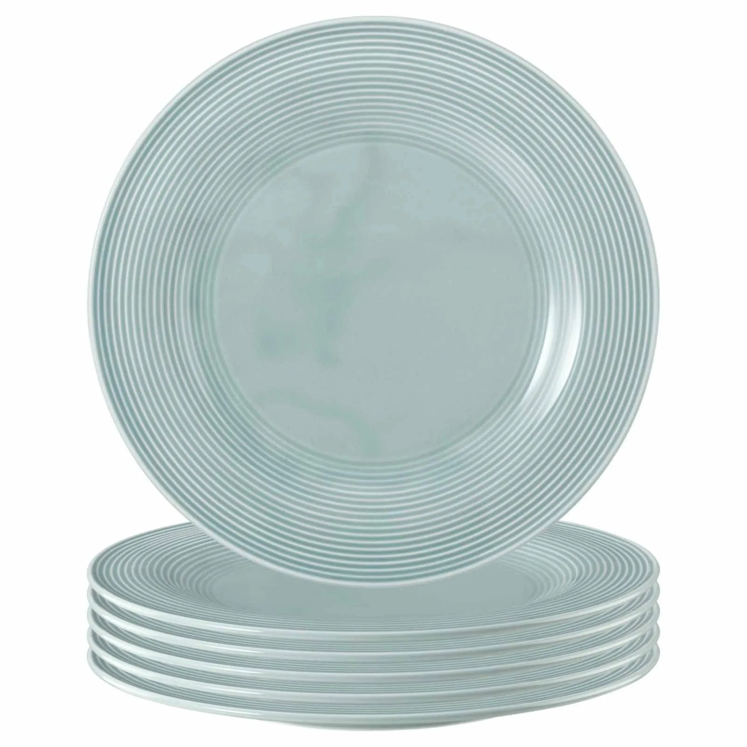 Seltmann Weiden Beat Color Glaze Speiseteller 27,7 cm 6er Set Arktisblau