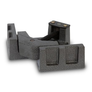 EBERTH Winkelschraubstock, 104mm Backenbreite, Grauguss, für Werkbankmontage.