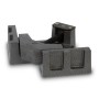 EBERTH Winkelschraubstock, 104mm Backenbreite, Grauguss, für Werkbankmontage.