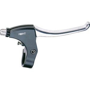 Rechter V-Bremshebel aus Aluminium, einstellbar für optimale Handhabung am Fahrrad.