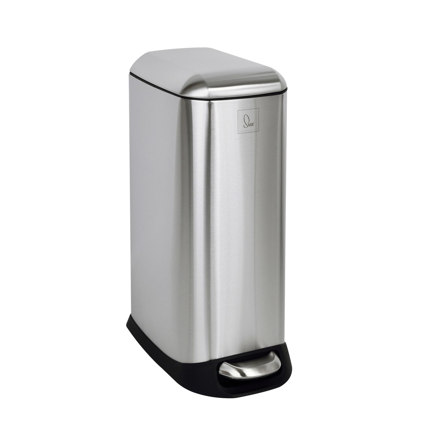 Svita TS20 Mülleimer Treteimer Abfalleimer 20l Mit Inneneimer Pedal Silber günstig online kaufen