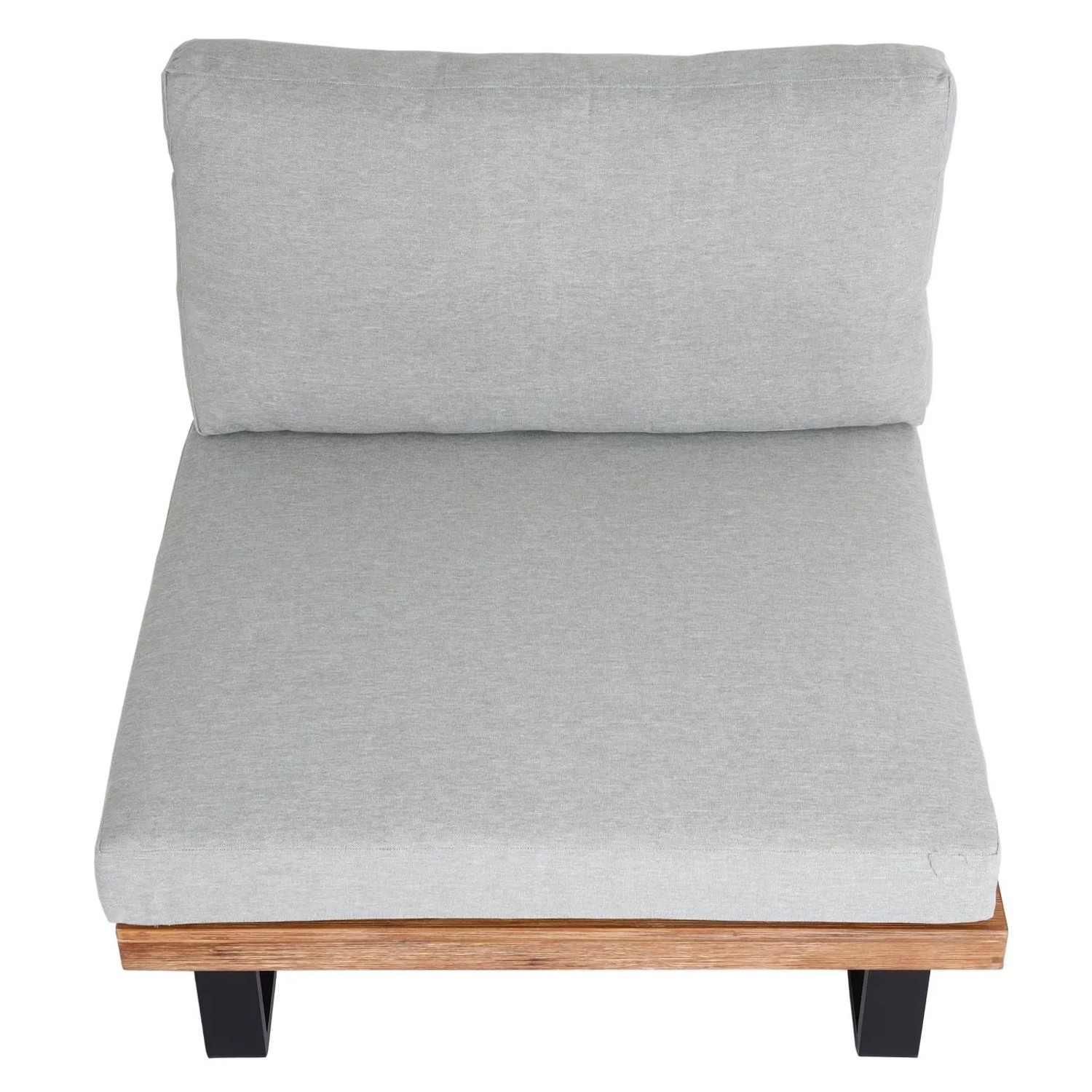 MCW Lounge-Sessel H54 Hellbraun Polster Hellgrau kaufen bei OBI