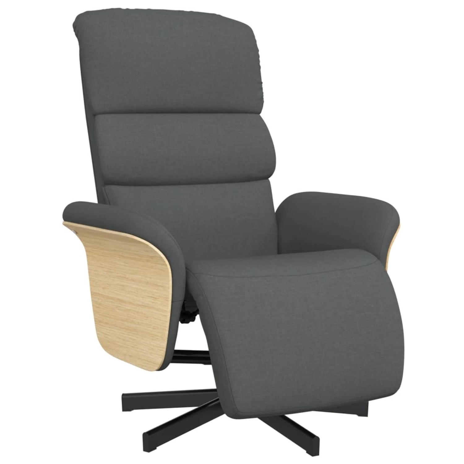 vidaXL Relaxsessel mit Fußteil Dunkelgrau Stoff 356602 günstig online kaufen