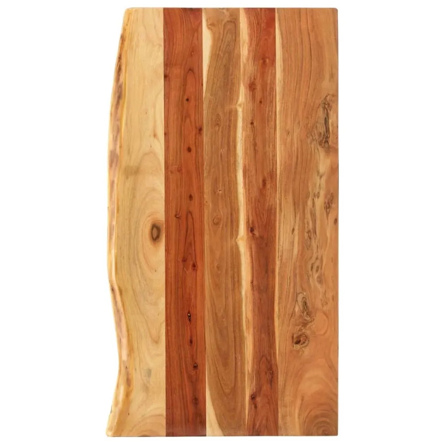 vidaXL Badezimmer-Waschtischplatte Massivholz Akazie 100x52x2,5 cm 286321
