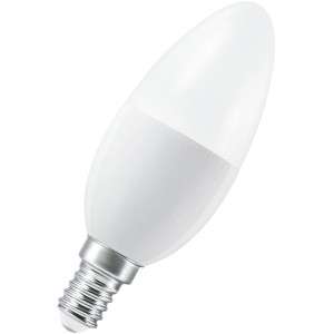 Ledvance Smart+ WiFi LED-Lampe in Kerzenform, E14, 5,5W, dimmbar, Tunable White.