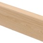 Sockelleiste Buche Swaran, 50x18x2600 mm, MDF, für einen harmonischen Bodenabschluss.