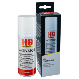HG Power Glue Aktivator Spray, 200ml, Aushärtebeschleuniger für Sekundenkleber.