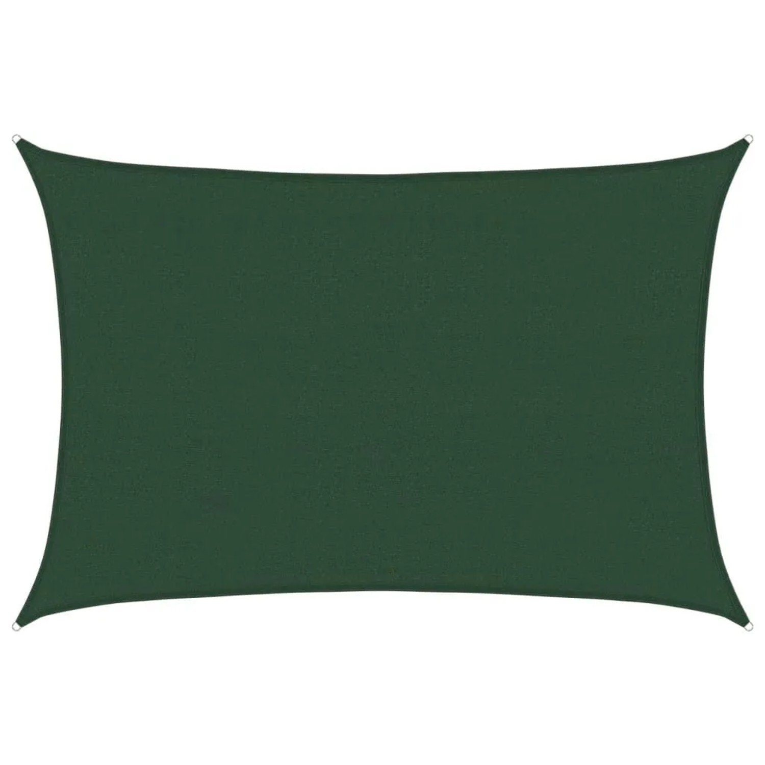 Furnicato Sonnensegel 160 G M² Dunkelgrün 4x6 M Hdpe