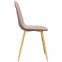 vidaXL Esszimmerstühle 4 Stk Rosa Samt 325683_5