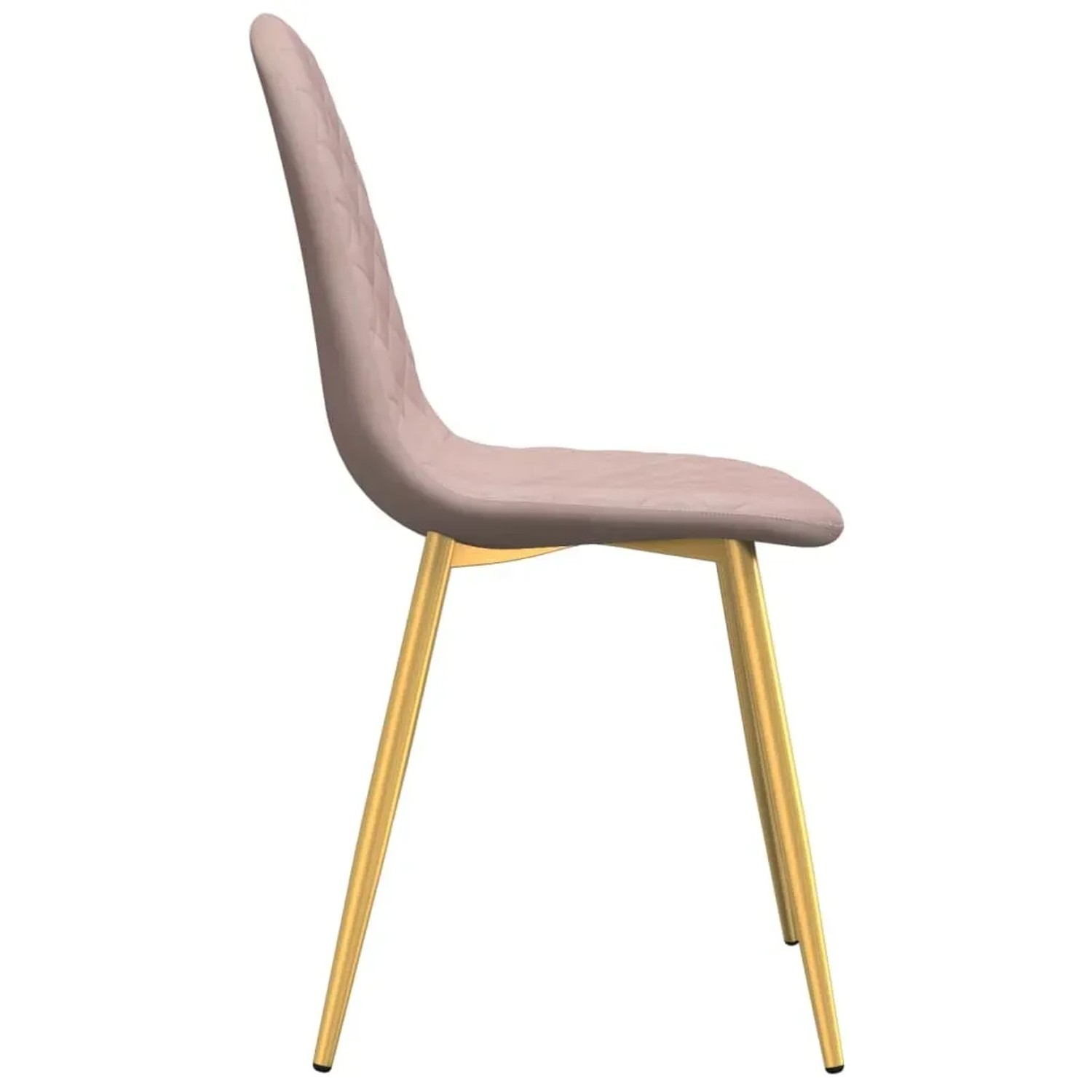 vidaXL Esszimmerstühle 4 Stk Rosa Samt 325683_5
