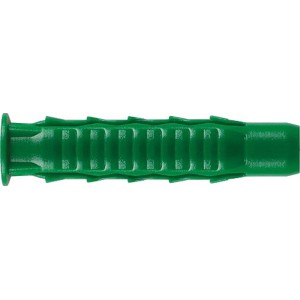 Grüner Spax Spreizdübel, 8x40 mm, aus Nylon, geeignet für Beton und Mauerwerk.