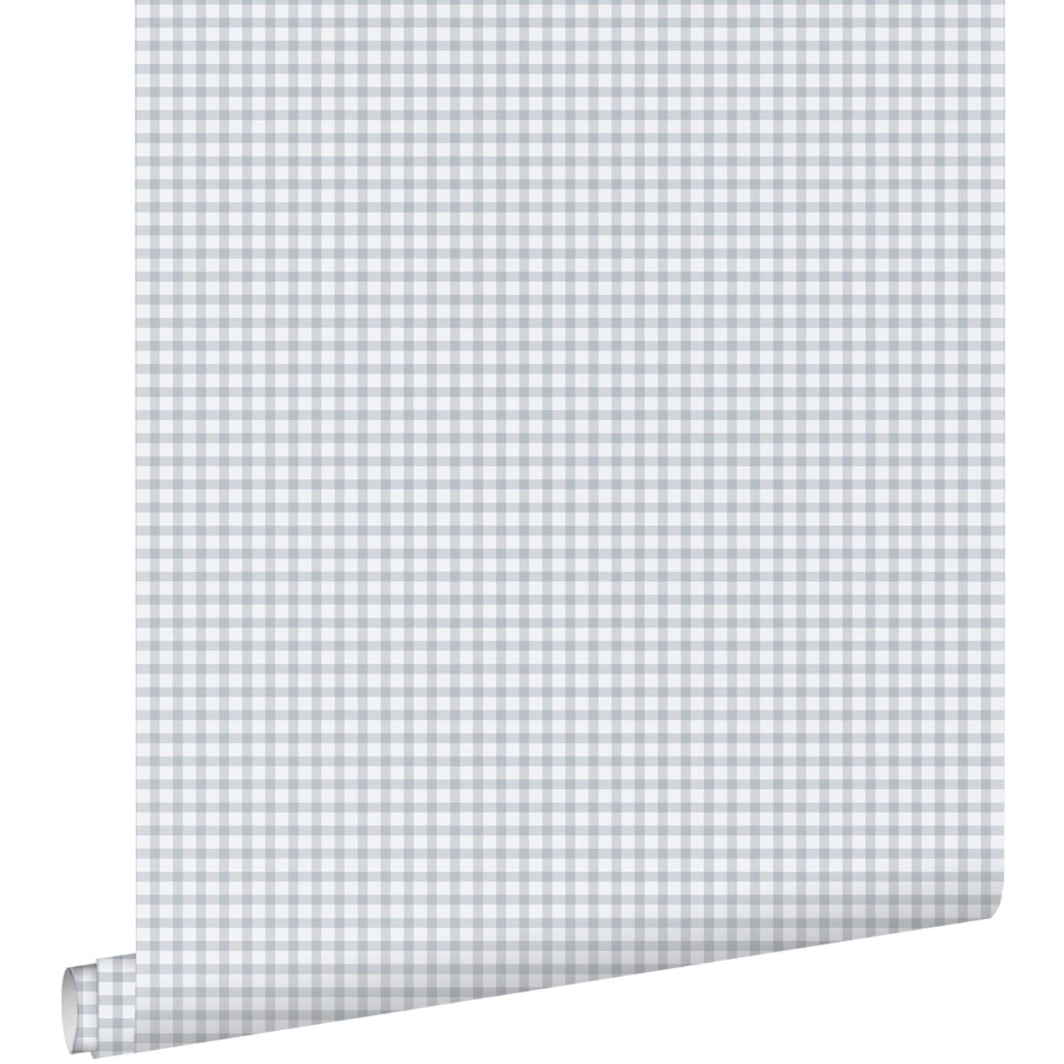 ESTAhome Tapete Karomuster Blau 50 x 900 cm günstig online kaufen