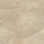 Erismann Vliestapete mit Fächermotiv in Beige/Gold für ein elegantes Wanddesign.