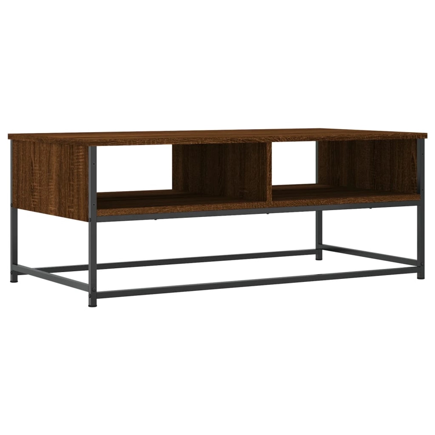 vidaXL Couchtisch Braun Eichen-Optik 100x51x40 cm Holzwerkstoff günstig online kaufen