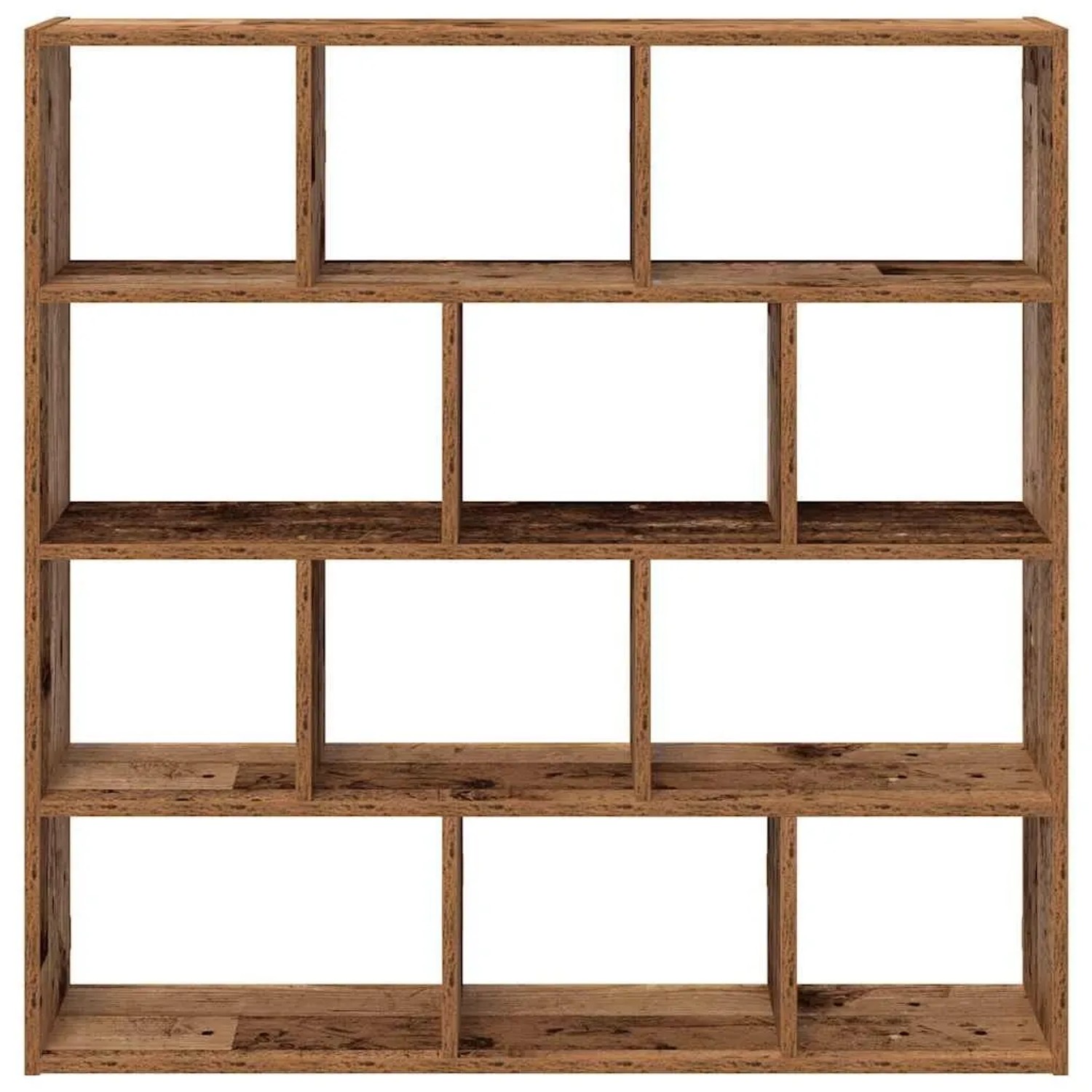 vidaXL Würfelregal 12 Fächer Altholz-Optik Holzwerkstoff 860011_4