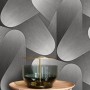 Newroom Vliestapete Nuccio Silber Grafik Modern Strukturiert FSC®_5