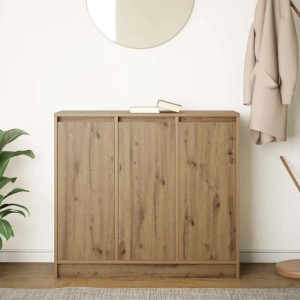 vidaXL Sideboard Artisan-Eiche 85x34x76 cm Holzwerkstoff 861633