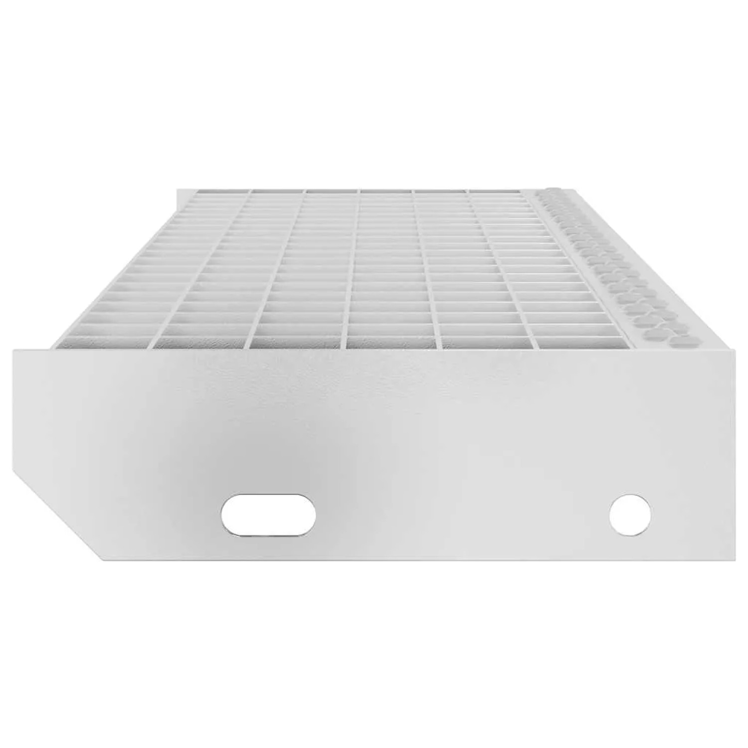 vidaXL Gitterroststufe 70x24x7 cm Verzinkter Stahl 155683_5