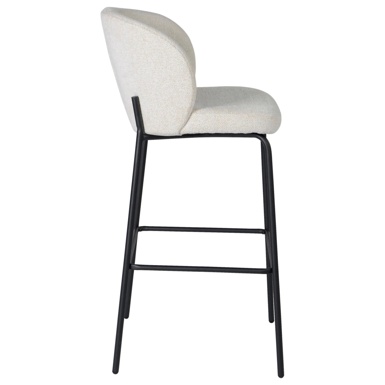 Premium Living Barhocker in Beige/Schwarz_2