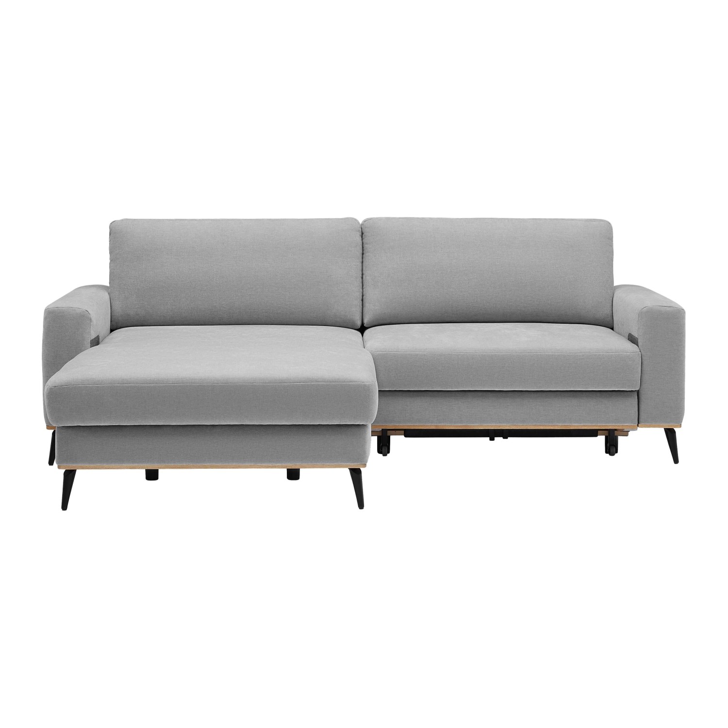 Zandiara Wohnlandschaft Romeo Grau mit Bettfunktion