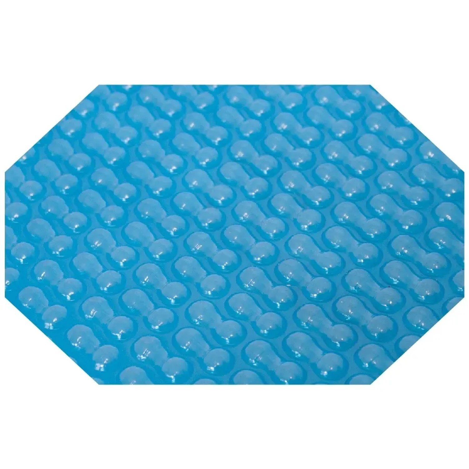 Evolution Solarplane Light Blue 400 µm GeoBubble Achteck 730x375cm Erwärmung Folie