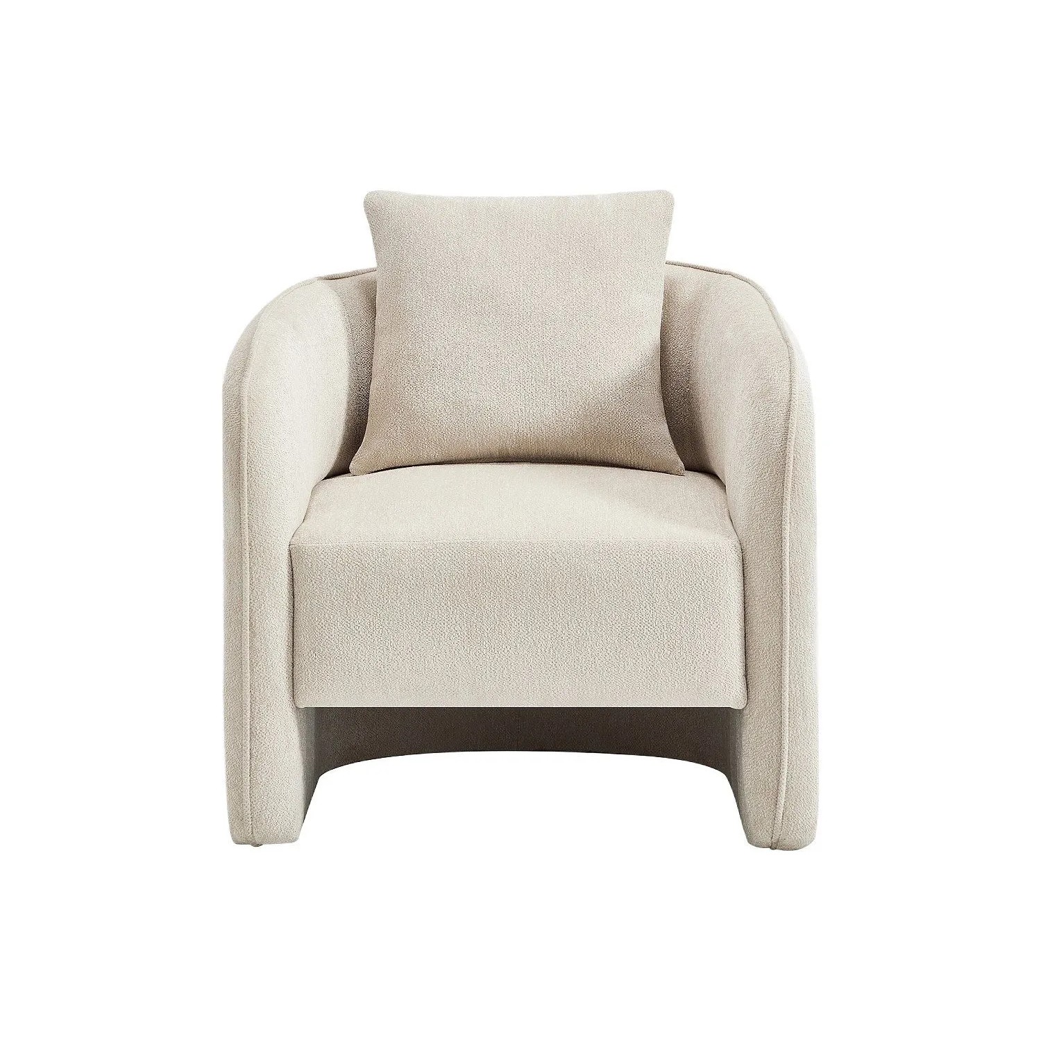 Vente-unique Sessel Mit Gerader Rückenlehne Lanito Beige 79 cm